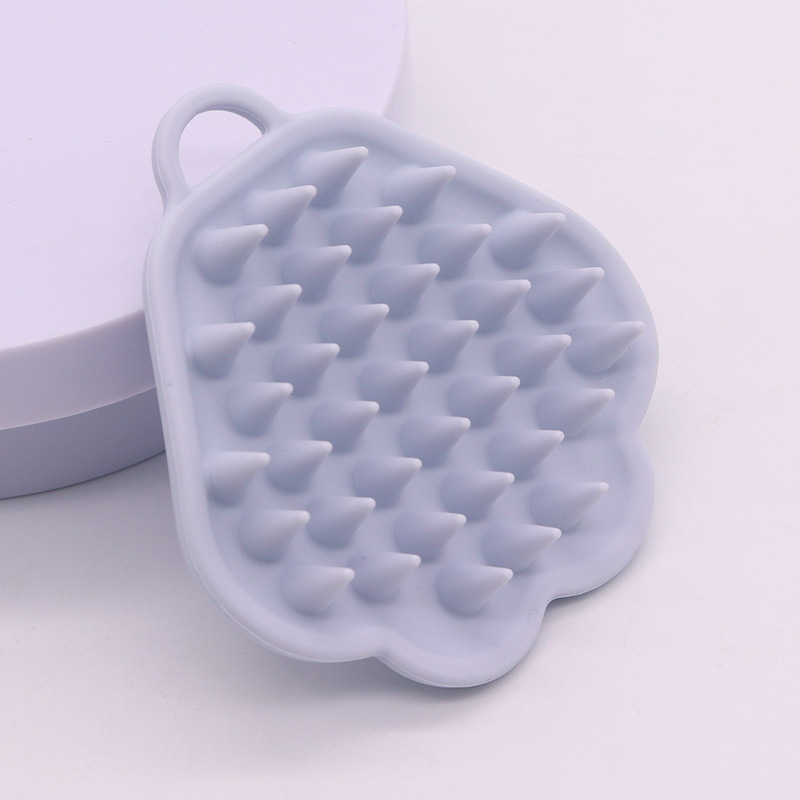 Cepillo de baño para mascotas Cepillo especial para baño de silicona para limpieza de perros Cepillo de baño de masaje para gatos Cepillo de baño para eliminar el pelo flotante