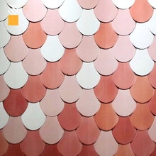 北欧粉色大扇形贝壳瓷砖立体圆弧网红卫生间浴室餐厅工程装饰异形