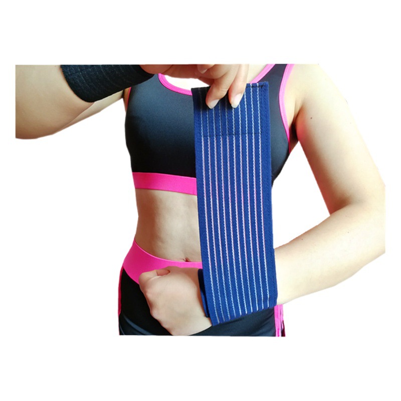 Fábrica al por mayor de la cinta de pescado protector de muñeca autoadhesivo correa de bobinado baloncesto ajustable protector de tobillo