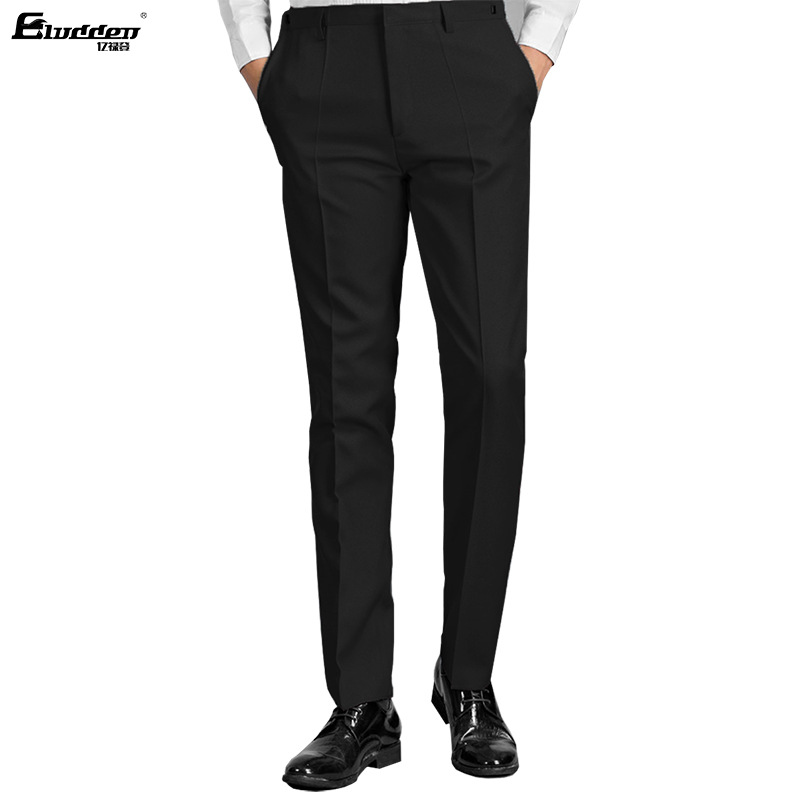 Men's Dress Suit Black Pants Stage Evening Performance Big Chorus Photo Studio Plus Size Adjusting Pants