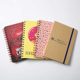 画册印刷线圈笔记本加厚纸张手账本可拆卸活页本会议书籍定 做