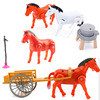 Electric pony, rotating realistic toy for boys and girls