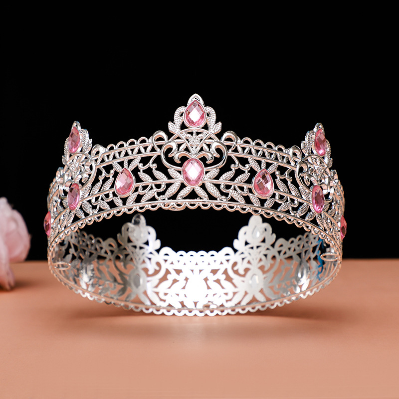 Los hombres de oro rey corona tocado adulto cumpleaños corona Halloween etapa ópera rendimiento unisex