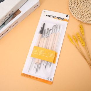 Pottery Tools Pottery Clay Carving Knife Oil Clay Soft Pottery Sculpture Handmade Clay Knife 11 Piece Set Clay Tools