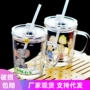 儿童学生家用把手吸管杯
