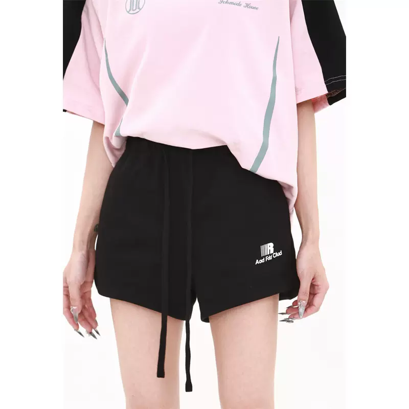 美式训练运动短裤男生夏季ins潮牌宽松休闲百搭抽绳跑步速干裤子