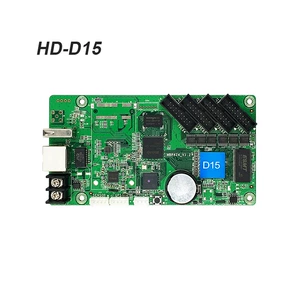灰度 HD-D16 Полноцветный светодиодный дисплей маленький и средняя карта управления полосой экрана Еще одна асинхронная отправка карта D35 Asynchronous
