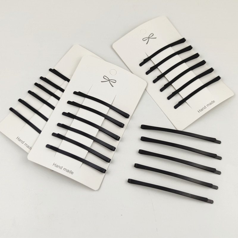 Hair Clips for Fixing Bangs, Large Black Invisible Hair Clips, Hair Accessories Set