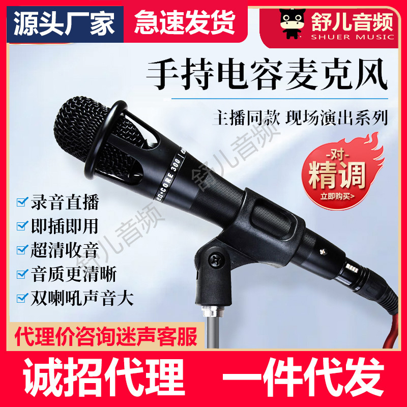 Chachi E300 Condenser Microphone 48V Microphone for Rapping, Streaming, Singing, Universal for Fighting Games and Alternative Music Chachi E300 Condenser Microphone 48V Microphone for Rapping, Streaming, Singing, Universal for Fighting Games and Alternative Music