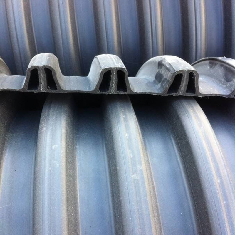 高密度聚乙烯工业排水排污hdpe内螺旋管内肋增强PE螺旋波纹管SN10