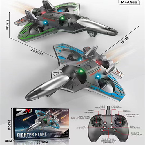 Venta caliente transfronteriza planeador resistente a la caída de los niños modelo de aviones de control remoto fabricante de aviones en stock a la deriva de combate