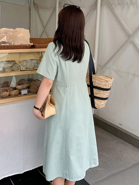 Elegant denim dress
