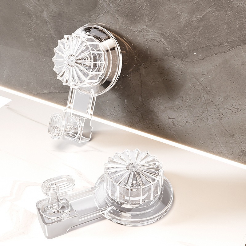 Gancho de ventosa ligero de lujo fuerte gancho de vacío sin perforación móvil sin marcas fuerte gancho de baño