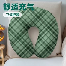 48小时印制外套充气枕枕芯护颈u型枕旅行枕u形枕颈枕脖枕u型枕头