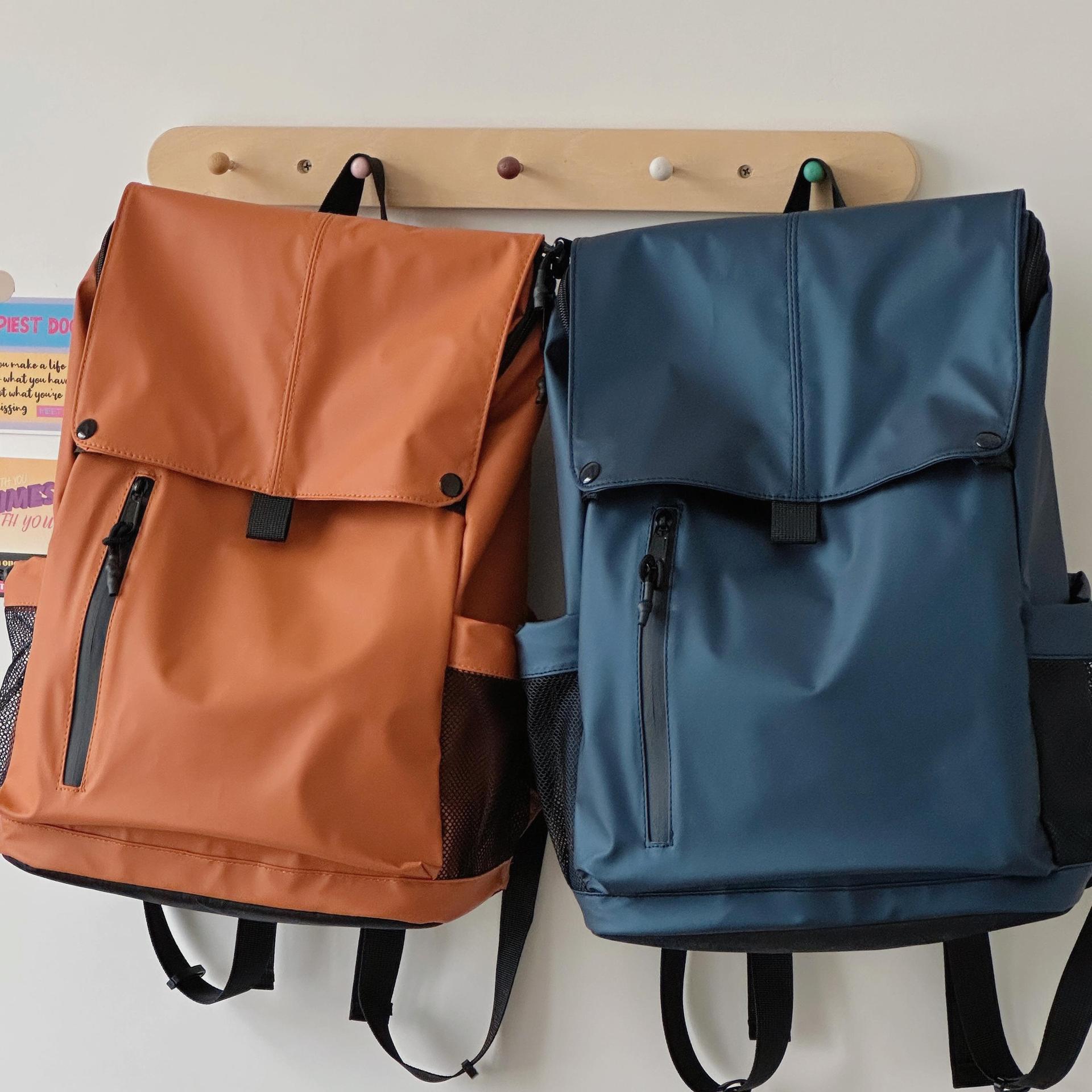 书包男防泼水大容量旅行双肩包通勤电脑包休闲大学生上课背包女