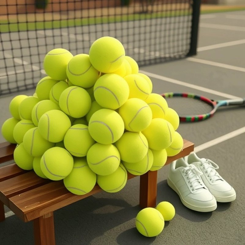 Оригинальные теннисные мячи от производителя для начинающих и профессионалов, для тренировок и соревнований, прочные и высокоэластичные, оптовая продажа с завода, в наличии для использования на открытом воздухе.