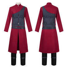 忍者砂忍风影我爱罗cos服 角色扮演我爱罗cosplay服万圣节服装