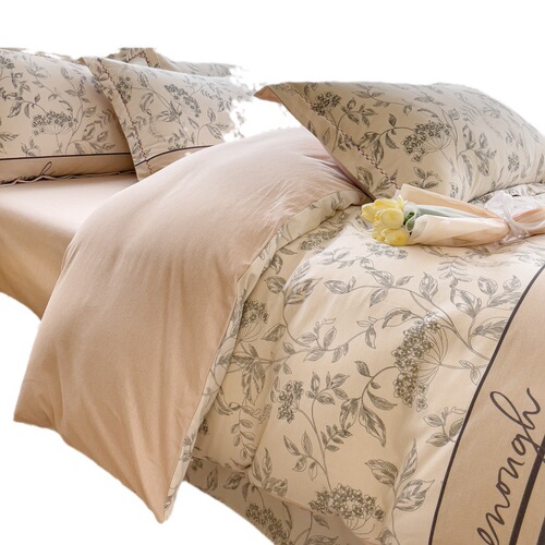 Light Luxury European Style Autumn/Winter 100 Piece Thick Cotton Fleece Quilt Set with High-End Feel, Pure Cotton 1.8m Bed Skirt