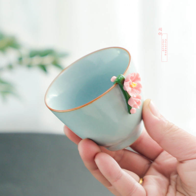여가마 푸얼 찻잔 여성