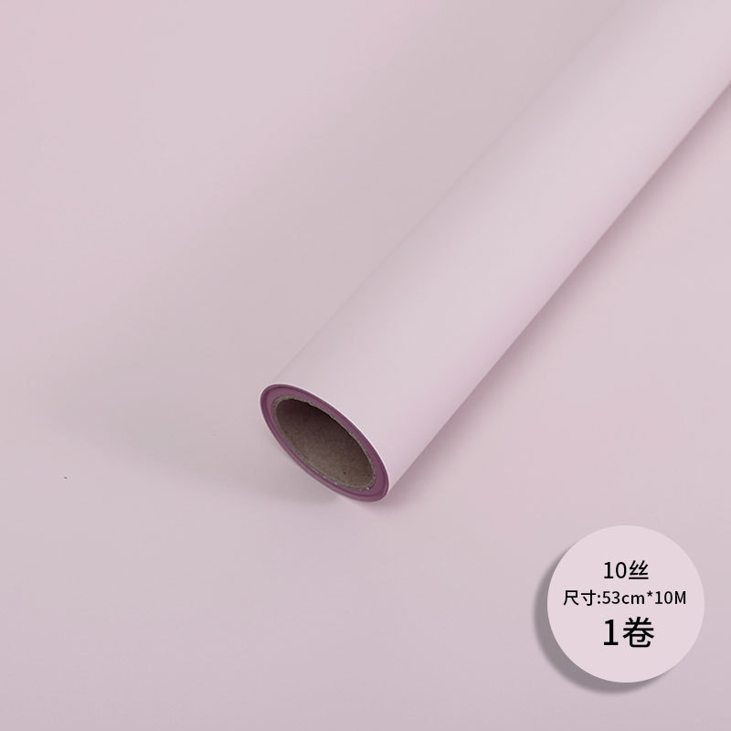 Red popular 10 seda coreana papel de estilo amor mate niebla papel esmaltado espesado impermeable duro florista de papel de envoltura