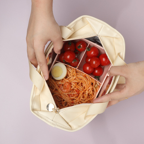New large capacity pu insulation bag waterproof insulation aluminum foil portable lunch box bag lunch bag lunch bag wholesale