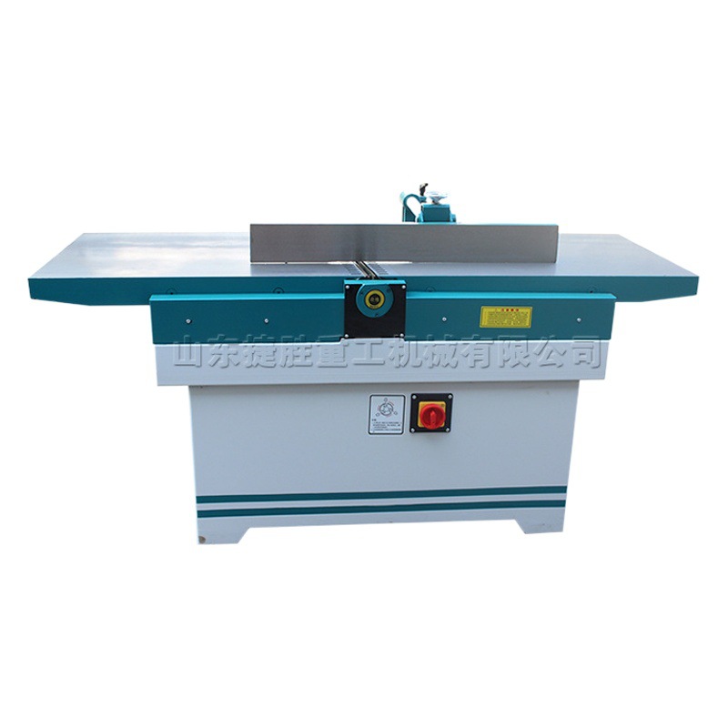 Carpintería biselada plana cepilladora de escritorio hidráulica recta espiral cuchillo plana cepilladora pesada empalme máquina conjunta