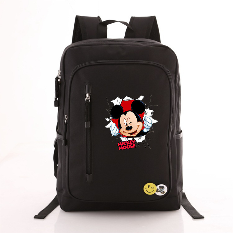 Cross-Border Cartoon Mickey Minnie Mouse Oxford Waterproof Backpack Large Capacity Boy Large Capacity School Bag Computer Bag Cross-Border Cartoon Mickey Minnie Mouse Oxford Waterproof Backpack Large Capacity Boy Large Capacity School Bag Computer Bag