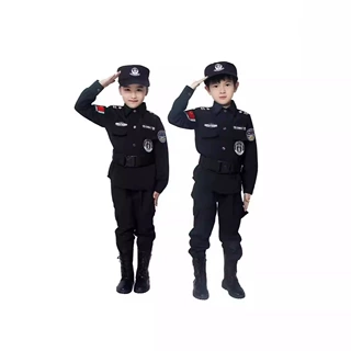 儿童警察服 特警衣服套 装警服特种兵玩具警装备全套小军装演出服