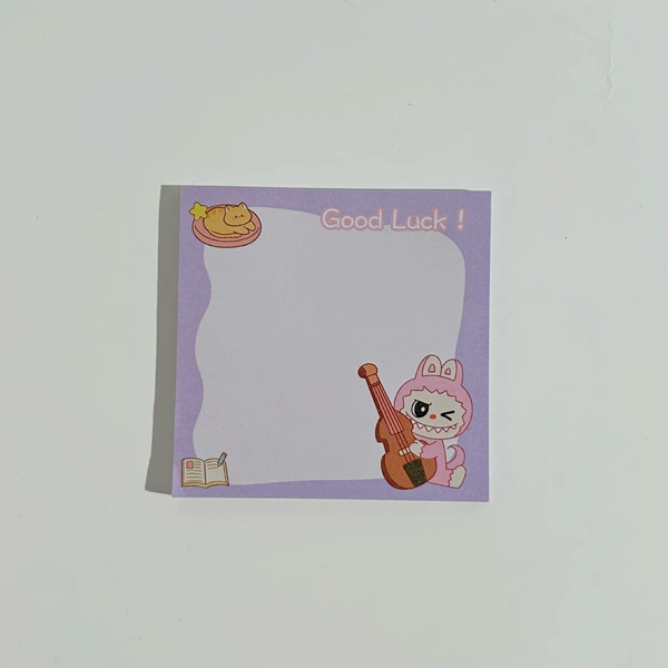 Labubu note pad (one of four random types)