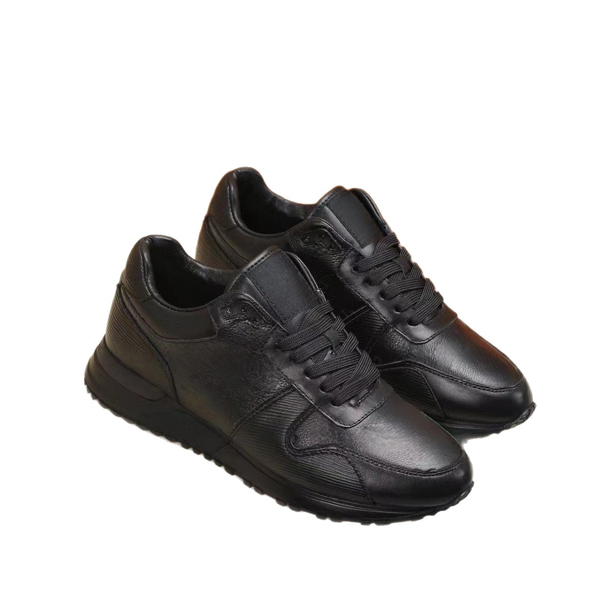 Herren Freizeitschuhe Aus Echtleder Für Mode Und Sport_voghion.com