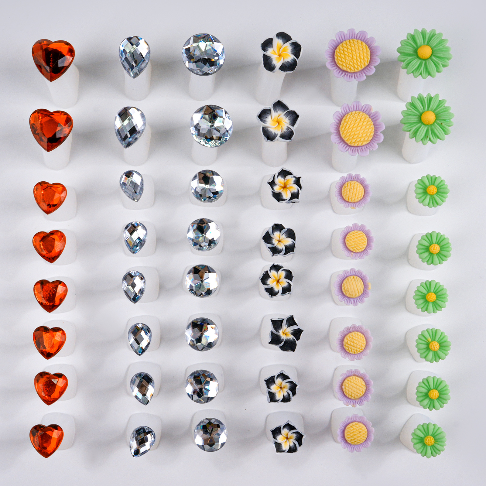 Nuevo divisor de dedos transfronterizo Venta directa de fábrica Herramientas de uñas para uñas Separador de silicona para uñas de pies Divisor de dedos de estilo japonés y coreano