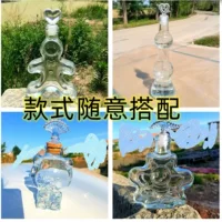 Пробковая стеклянная бутылка для желаний, стеклянная звездная бутылка, радужная бутылка, бутылка-послание, бутылка для напитков, рукодельный креатив