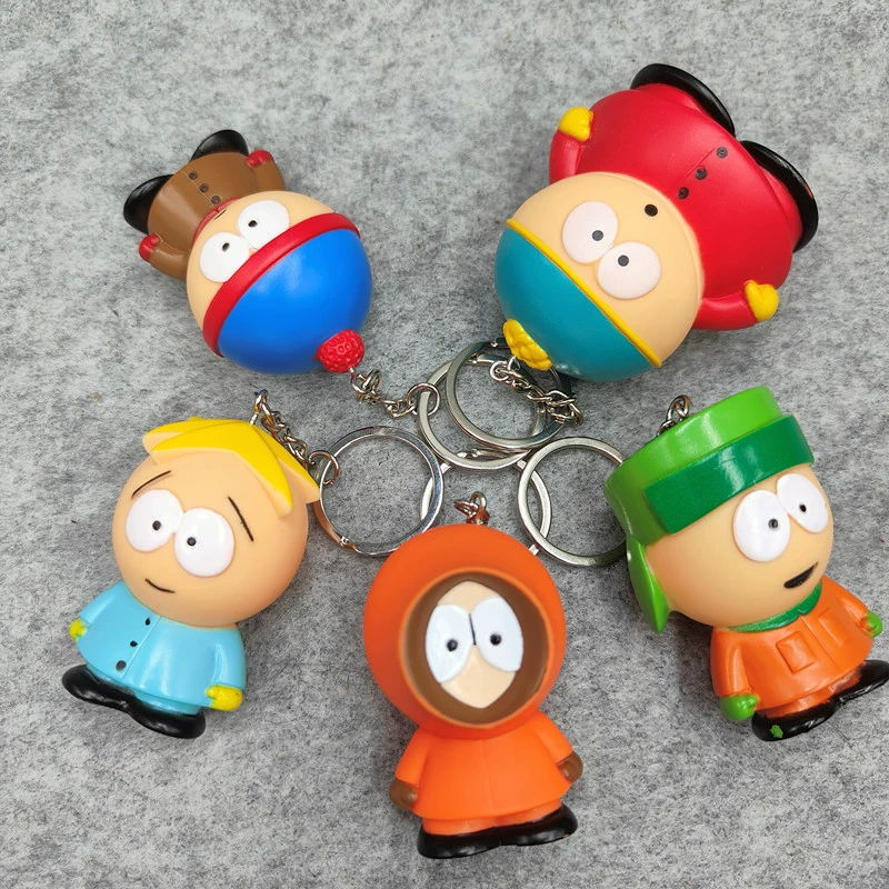 Набор фигурок (South Park) серия 1 — 5 шт. мини-фигурки на торпеду, 5–7 см