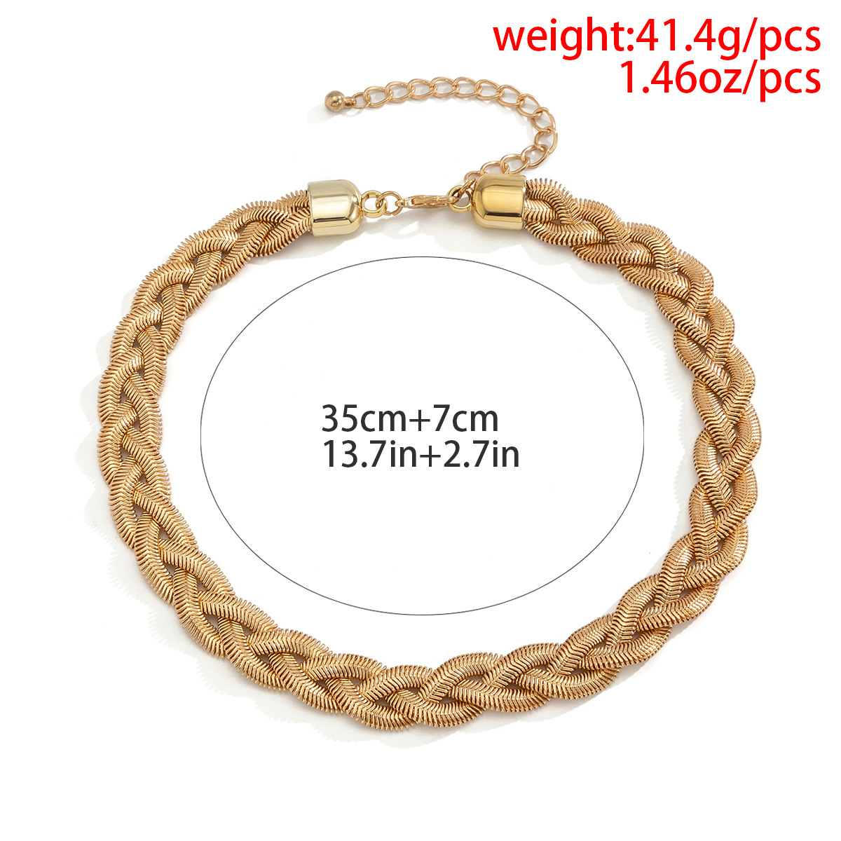 Wholesale Jewelry Simple Style Classic Style Solid Color Iron Chain Necklace display picture 1