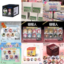 正版葬送的芙莉莲 柯南 蓝色监狱徽章盲盒 周边盲盒徽章吧唧