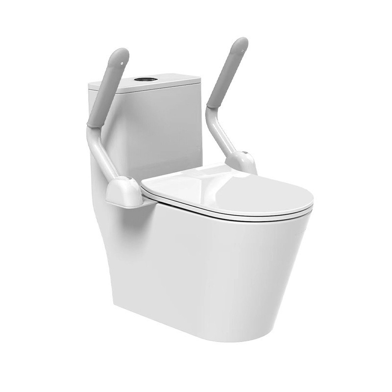 Barra de apoyo de seguridad para inodoro de baño para personas mayores y discapacitadas, pasamanos para inodoro para ayudar a levantarse, sin necesidad de taladrar.