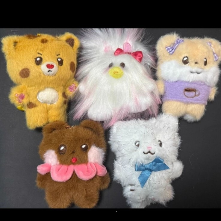 In Stock Illit Doll Wohee Yunah Minju Li Minzhu Plush Keychain Cartoon