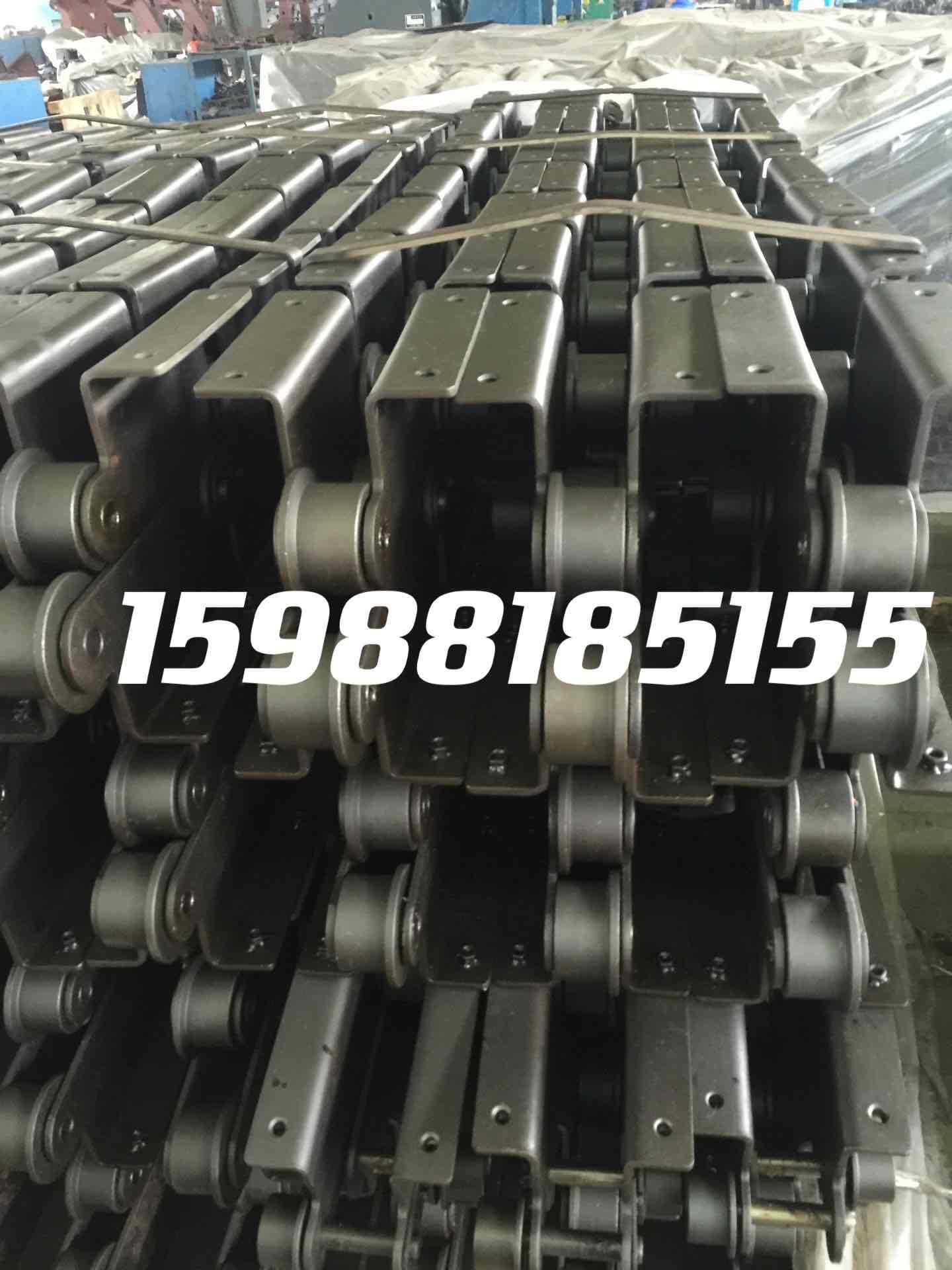 节距152.4 P101.6 P WH78 W110 WR106焊接重载弯板链条66.27 127