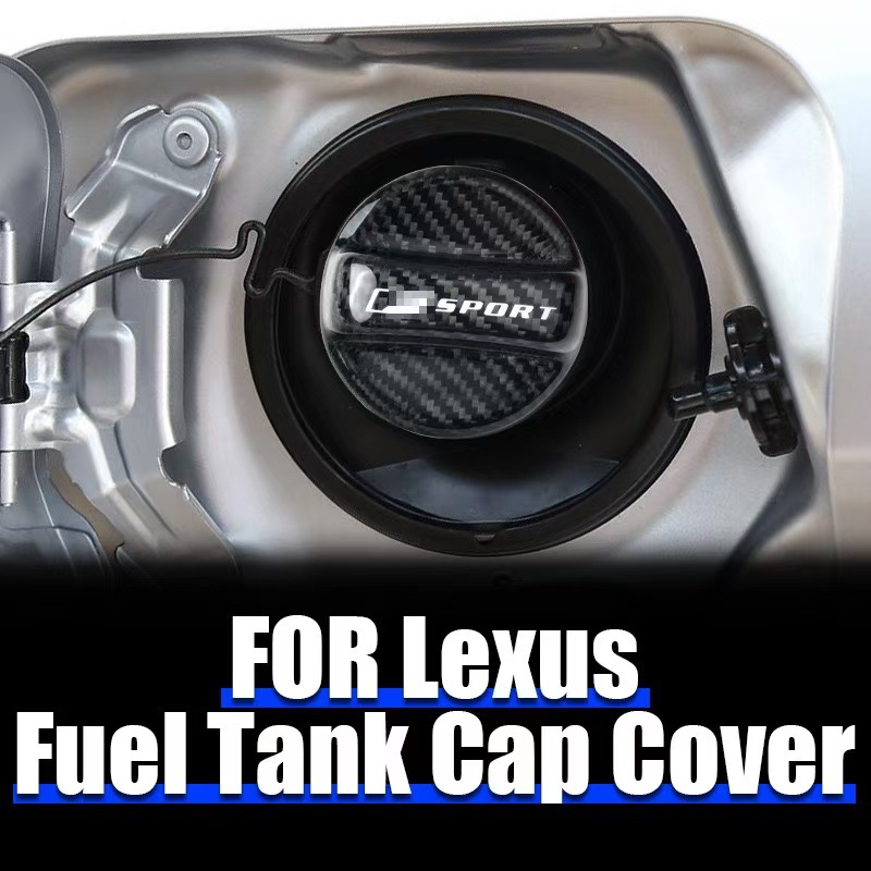 Cross-border dedicated car outer fuel tank cap dry carbon fiber fuel tank cap suitable for BMW Honda Toyota fuel cap modification