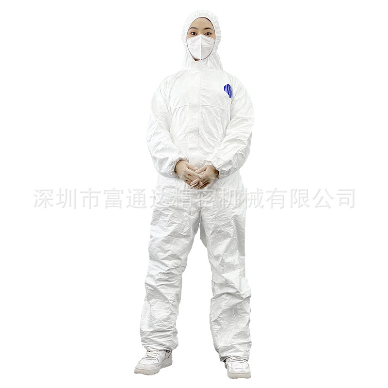 现货速发一次性Tyvek 400防护服60g适用于喷涂行业防尘喷漆服 FDA