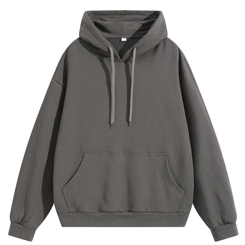 Couple Style Pullover Hooded Sweatshirt Autumn and Winter Casual Sports Jacket Simple Hoodie Top Youth Hoodie for Men