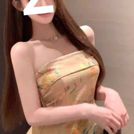 法式复古提花抹胸背心女夏季新款收腰显瘦高级感短款美背无袖上衣