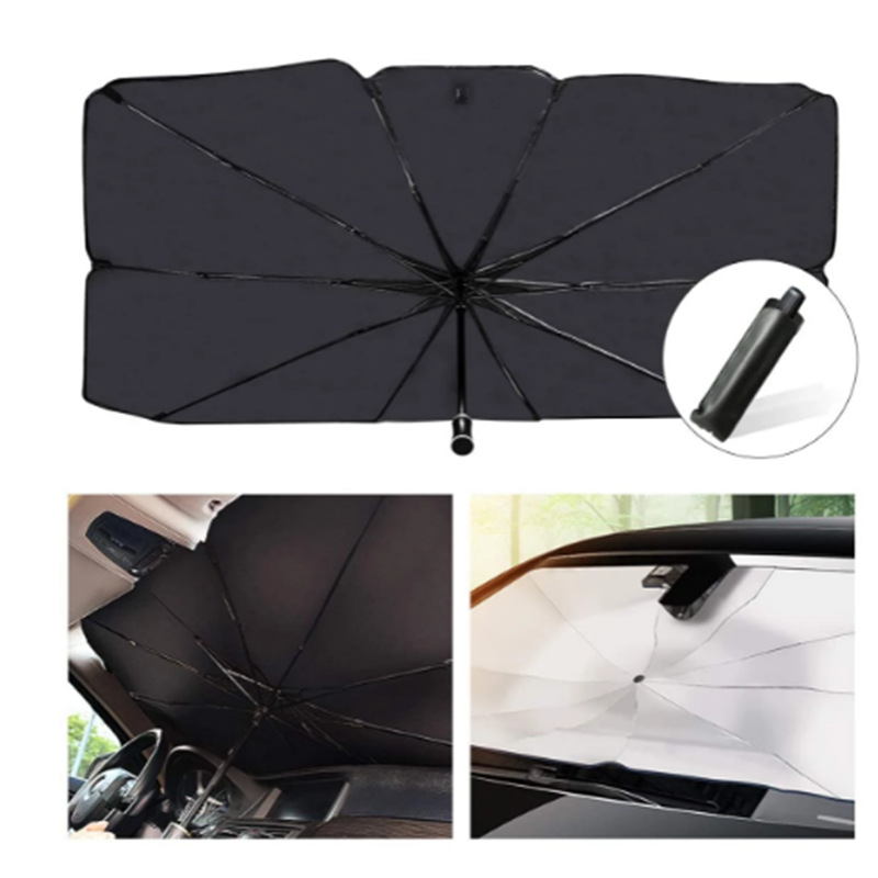 Car sunshade, sun protection and heat insulation parasol, car windshield sun visor, car sunshade