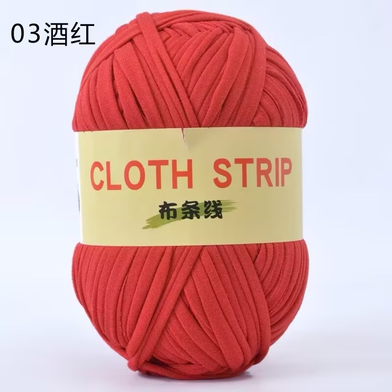 Gran gancho de línea de tela muñeca zapatillas de almacenamiento cesto cojín manta ganchillo DIY material casero tela gruesa trenzado