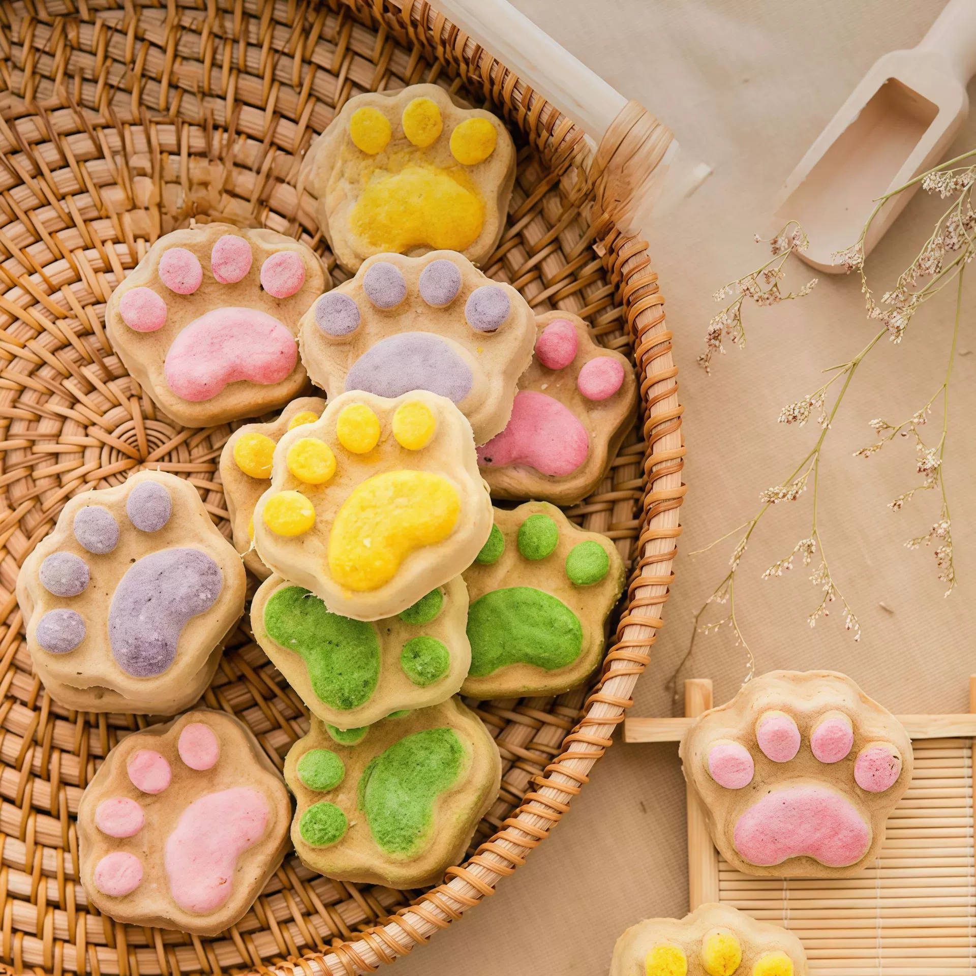 Прямые поставки с фабрики: сушеный корм для кошек в форме кошачьей лапки, сушеное мясо с костями, лунный пирог с курицей, сушеный корм для питомцев, основной корм для компаньонов.