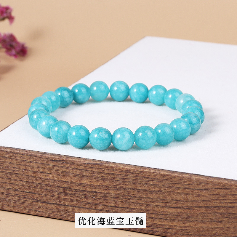 Optimized amazonite chalcedony bracelet