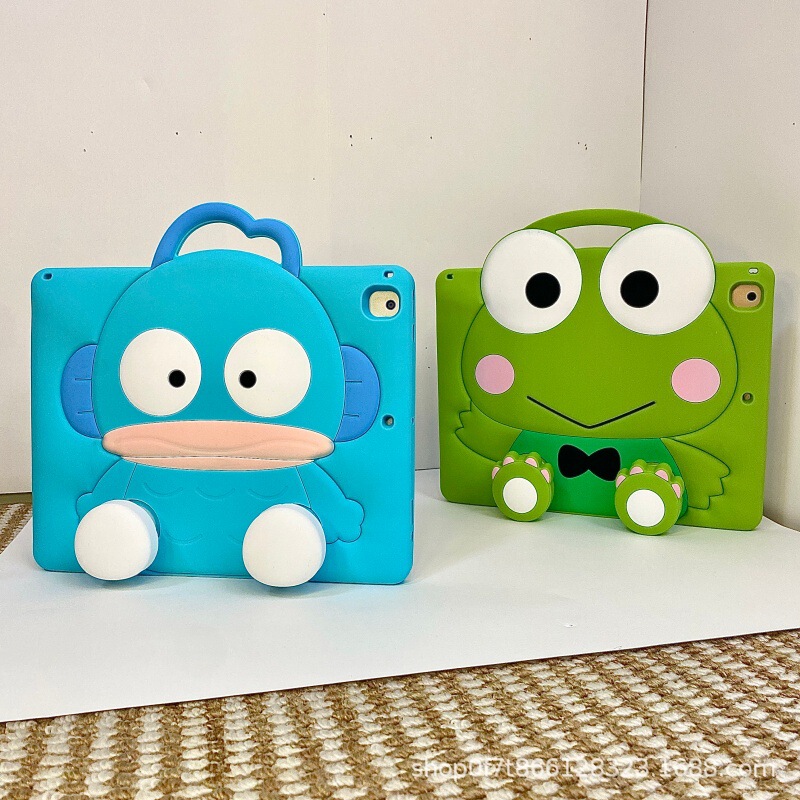Stretchable Stand Cover for iPad 10 / Matepad Silicone Mini 1/2/3 Soft Case for Pro 4/5 Air