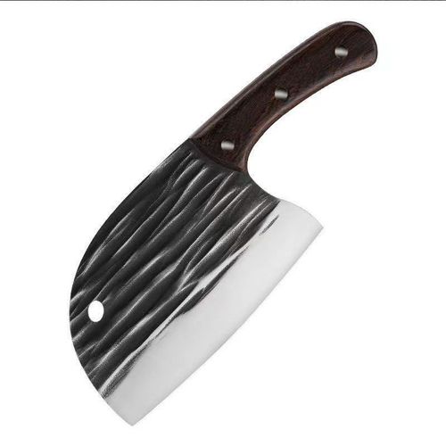 Household Handmade Forged Vegetable Knife Kitchen Chef's Special Meat Slicing Knife Sharp Chopping and Cutting Dual-Use Cleaving and Cutting