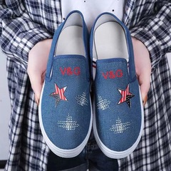 Factory Canvas Shoes, Old Beijing Youth Canvas Shoes for Men and Women, Thick Cowhide Sole One-Piece Sneakers