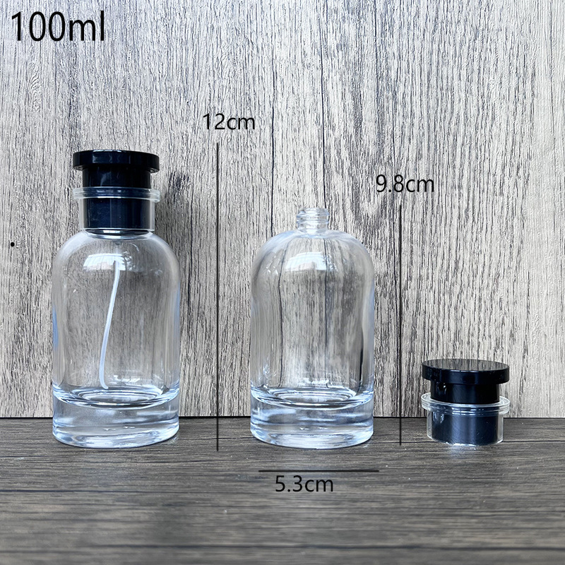 現物供給30ml 50ml 100ml透明瓶黒色ガラス瓶/分注瓶/スプレー瓶/押し空瓶|undefined